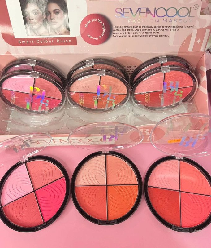 SevenCool Fashion Mackeup BLUSH - 7789A